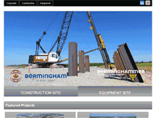 Tablet Screenshot of berminghammer.com